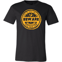 Beware Halloween Canvas Mens T shirt
