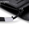 Men Genuine Leather Wallets Long Card Holder  Purse Zipper Large Capacity - Mostatee