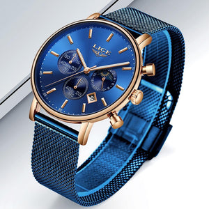 Luxury Quartz Watch Men Casual Slim Dress Waterproof Sport - Mostatee