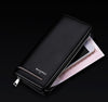 Men Genuine Leather Wallets Long Card Holder  Purse Zipper Large Capacity - Mostatee