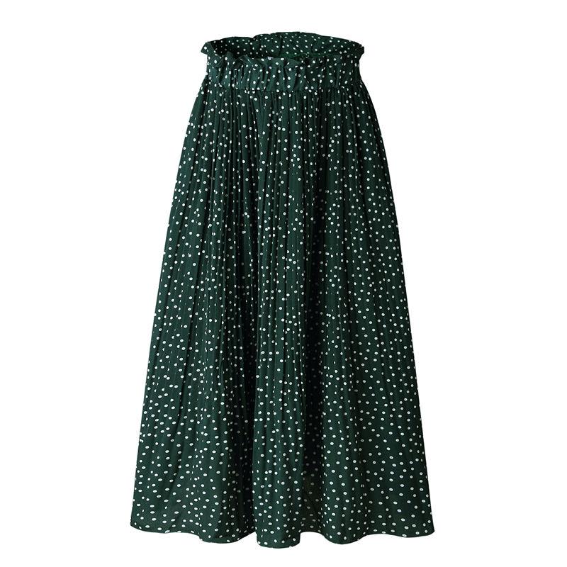 2020 Summer Casual Chiffon Print Long Skirts - Mostatee