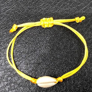 Natural Seashell Hand Knit Bracelet Shells Bracelet - Mostatee