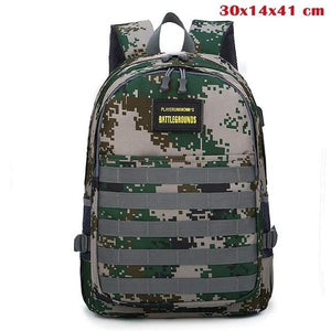 Backpack Game Playerunknown's Battlegrounds PUBG Cosplay Level 3 Instructor Backpack Outdoor Multi-functional Large Capacity - Mostatee