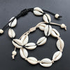 Natural Seashell Hand Knit Bracelet Shells Bracelet - Mostatee
